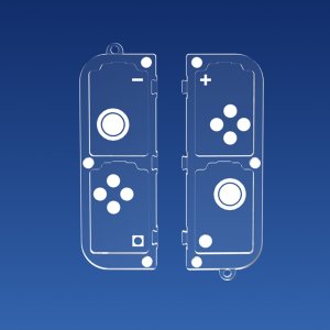 JYS Pudełko Etui CASE Futerał Obudowa Box na Karty Gry do Nintendo Switch OLED / -NS257 / Przezroczysty 9