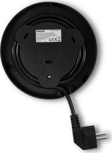 Czajnik Evolveo EVOLVEO Salente IceQueen, rychlovarná konvice 1,7 l, nerez, černá 2