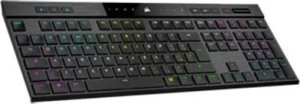 Klawiatura Corsair Keyboard | K100 AIR | Mechanical Gaming Keyboard | Wireless/Wired | Nordic | Bluetooth | Black | USB Type-A | CHERRY MX Ultra LP TACTILE 2