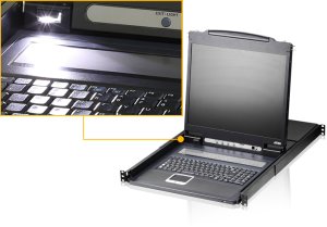 Przełącznik Aten 8-Port 19" LCD KVM Switch 2