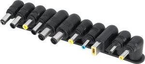 Zasilacz do laptopa Rebel Zasilacz uniwersalny Rebel 10 końcówek 120 W 12-19.5 V automatyczny 2