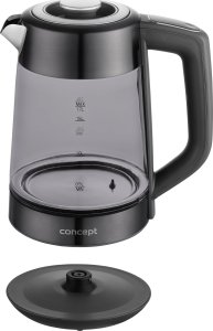 Czajnik Concept Solution Czajnik elektryczny szklany z regulacji temperatury RK4195 4
