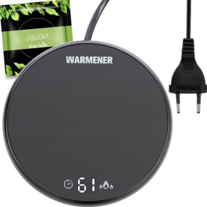 Warmener Podgrzewacz do kubka kawy herbaty pod kubek Warmener na prezent 18W 1