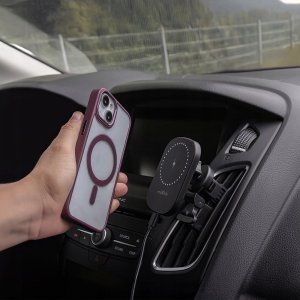 MaxLife  Maxlife phone car mount + wireless charger MXCH-16 6