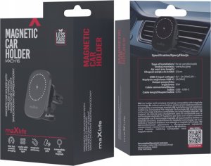 MaxLife  Maxlife phone car mount + wireless charger MXCH-16 9