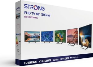 Telewizor Strong Strong SRT 40FF2003C 101,6 cm (40") Full HD Czarny 220 cd/m² 6