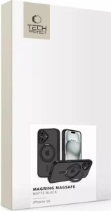 Tech-Protect TECH-PROTECT MAGRING MAGSAFE IPHONE 16 MATTE BLACK 7