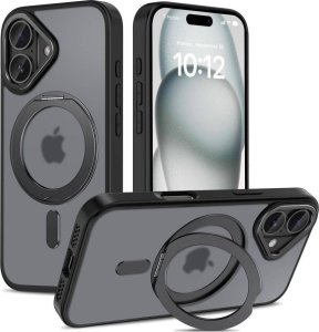 Tech-Protect TECH-PROTECT MAGRING MAGSAFE IPHONE 16 MATTE BLACK 8