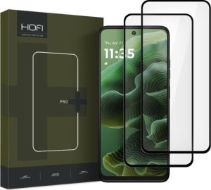 Hofi SZKŁO HARTOWANE HOFI GLASS PRO+ 2-PACK MOTOROLA MOTO G35 5G BLACK 1