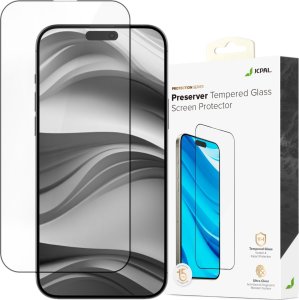 Jcpal JCPal Preserver Tempered Glass Screen Protector - szkło hartowane do iPhone 16 czarna ramka - Gwarancja bezpieczeństwa. Proste raty. Bezpłatna wysyłka od 170 zł. 1