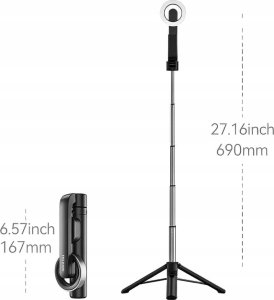 Selfie stick Telesin Magnetyczny kijek selfie Telesin 6