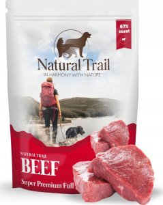 Natural Trail NATURAL TRAIL Dog  Beef saszetka 500g 1