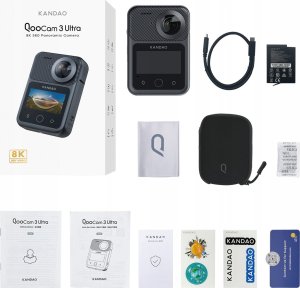 Kamera kandao Kandao QooCam 3 Ultra 360° Action Camera 6
