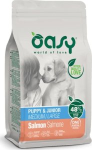 Oasy OASY - Karma dla psa 12kg Puppy&Junior  z łososiem 1