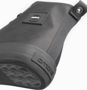 Ombre Męskie wysokie buty trampki z ozdobnym noskiem  szare V2 OM-FOTH-0157 45 7