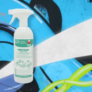Dolphin STRONG CLEANER DO USUWANIA SADZY TUSZU NAKLEJEK GRAFFITI GUMY KLEJU 750ML 2