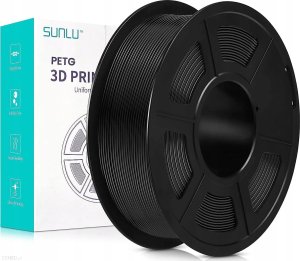 Sunlu FILAMENT PETG SUNLU 1,75 MM 1000 G CZARNY DO DRUKAREK 3D WYDAJNY 2