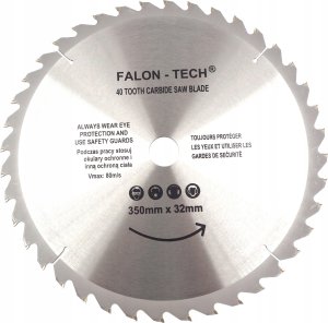 Falon-Tech TARCZA WIDIOWA DO DREWNA 350 mm x 32 x 40T WIDIA 1