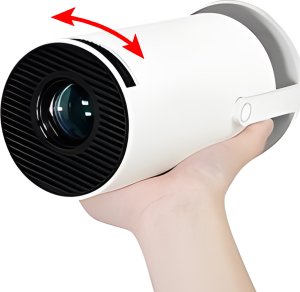 Projektor Retoo PROJEKTOR RZUTNIK WIFI ANDROID PRZENOŚNY OBROTOWY SMART 4K GŁOŚNIK BLUETOOTH 15