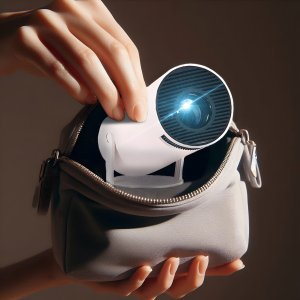 Projektor Retoo PROJEKTOR RZUTNIK WIFI ANDROID PRZENOŚNY OBROTOWY SMART 4K GŁOŚNIK BLUETOOTH 6