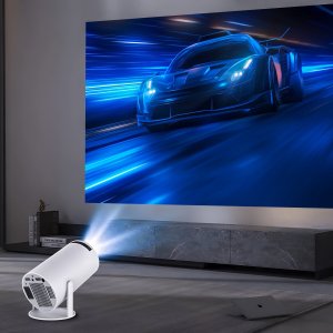 Projektor Retoo PROJEKTOR RZUTNIK WIFI ANDROID PRZENOŚNY OBROTOWY SMART 4K GŁOŚNIK BLUETOOTH 10