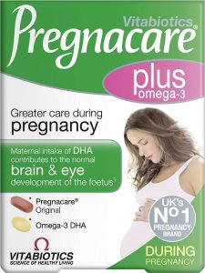 Alkotest VITABIOTICS_Pregnacare Plus Omega-3 suplement diety dla kobiet w ciąży 56 tabletek/kapsułek 1