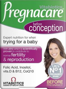 Alkotest VITABIOTICS_Pregnacare Before Conception suplement diety dla kobiet przed poczęciem 30 tabletek 1