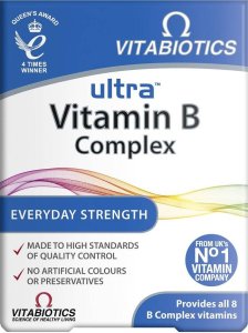 Alkotest VITABIOTICS_Ultra Vit B Complex suplement diety 60 tabletek 1