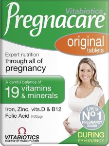 Alkotest VITABIOTICS_Pregnacare Original suplement diety dla kobiet w ciąży 30 tabletek 1