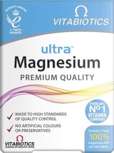 Alkotest VITABIOTICS_Ultra Magnesium 375mg suplement diety 60 tabletek 1