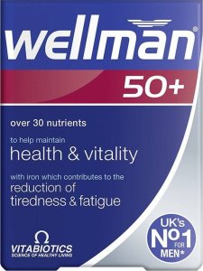 Alkotest VITABIOTICS_Wellman 50+ Plus Advanced Vitamin suplement diety 30 tabletek 1