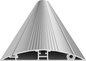 Organizer MultiBrackets Multibrackets M Cable Cover Floor Aluminium 139mm-W 2200mm-L, Cable floor protection, Aluminium, Aluminium, 2200 mm, 139 mm, 2 kg 4