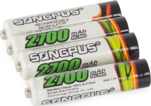 Verk 4szt. bateria akumulatorki aaa r3 up to 2700mah 4szt. bateria akumulatorki aaa r3 up to 2700mah 3
