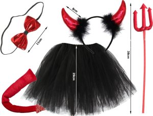 Verk Strój przebranie kostium diablica diabeł halloween Strój przebranie kostium diablica diabeł halloween 8