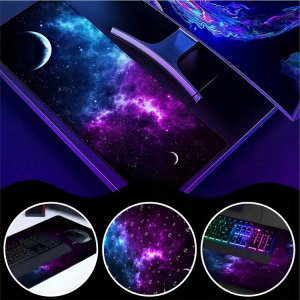 Podkładka Verk Podkładka pod mysz gamingowa na biurko xxl kosmos gwiazdy 80x30 gruba Podkładka pod mysz gamingowa na biurko xxl kosmos gwiazdy 80x30 gruba 7