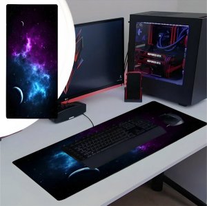 Podkładka Verk Podkładka pod mysz gamingowa na biurko xxl kosmos gwiazdy 80x30 gruba Podkładka pod mysz gamingowa na biurko xxl kosmos gwiazdy 80x30 gruba 8