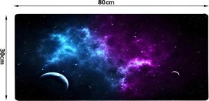 Podkładka Verk Podkładka pod mysz gamingowa na biurko xxl kosmos gwiazdy 80x30 gruba Podkładka pod mysz gamingowa na biurko xxl kosmos gwiazdy 80x30 gruba 10