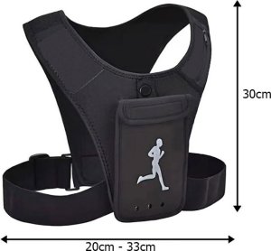 Verk Kamizelka do biegania z odblaskiem sportowa torba uchwyt na telefon Kamizelka do biegania z odblaskiem sportowa torba uchwyt na telefon 7