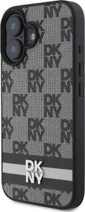 DKNY DKNY DKHCP16SPCPTSSK iPhone 16 6.1" 6.1" czarny/black hardcase Checkered Pattern & Printed Stripes 2