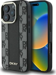 DKNY DKNY DKHMP16XPCPVSLK iPhone 16 Pro Max 6.9" czarny/black hardcase Checkered Pattern Magsafe 1