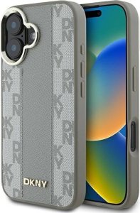 DKNY DKNY DKHMP16SPCPVSLE iPhone 16 6.1" beżowy/beige hardcase Checkered Pattern Magsafe 1