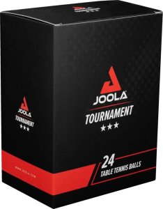 Joola PIŁECZKI DO TENISA STOŁOWEGO JOOLA TOURNAMENT 3 GWIAZDKI 24SZT BIAŁE 1