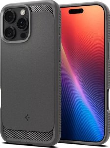 Spigen SPIGEN RUGGED ARMOR MAG MAGSAFE IPHONE 16 PRO GREY 5