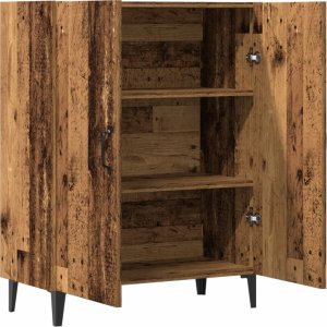 vidaXL vidaXL Szafka, stare drewno, 70x34x90 cm, materiał drewnopochodny 6