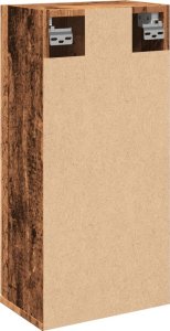 vidaXL vidaXL Wisząca szafka łazienkowa, dąb artisan, 32x20x67 cm 6