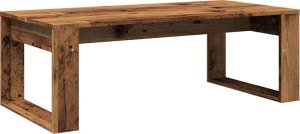 vidaXL vidaXL Stolik kawowy, kolor starego drewna, 102x50x35 cm 6