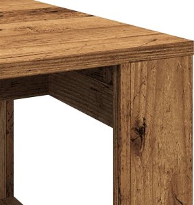 vidaXL vidaXL Stolik kawowy, kolor starego drewna, 102x50x35 cm 7