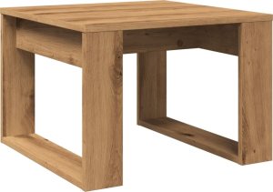 vidaXL Stolik boczny, dąb artisan, 50x50x35 cm 2