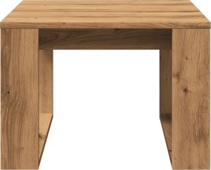 vidaXL Stolik boczny, dąb artisan, 50x50x35 cm 4