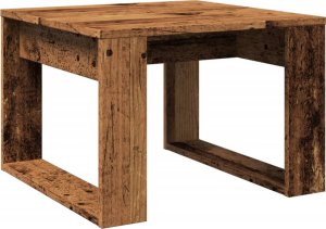 vidaXL vidaXL Stolik boczny, kolor starego drewna, 50x50x35 cm 6